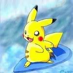 Surfing Pikachu